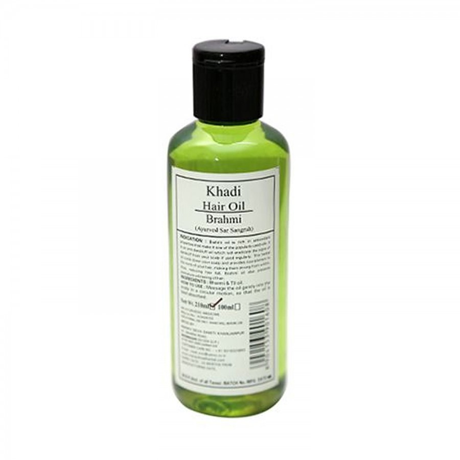 Khadi Manav Hair Oil - Brahmi Ayurved Sar Sangrah