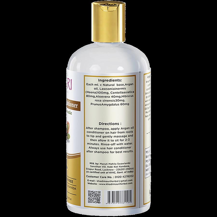 Khadi Mauri Argan Oil Conditioner - Hair Nourisher & Stimulator