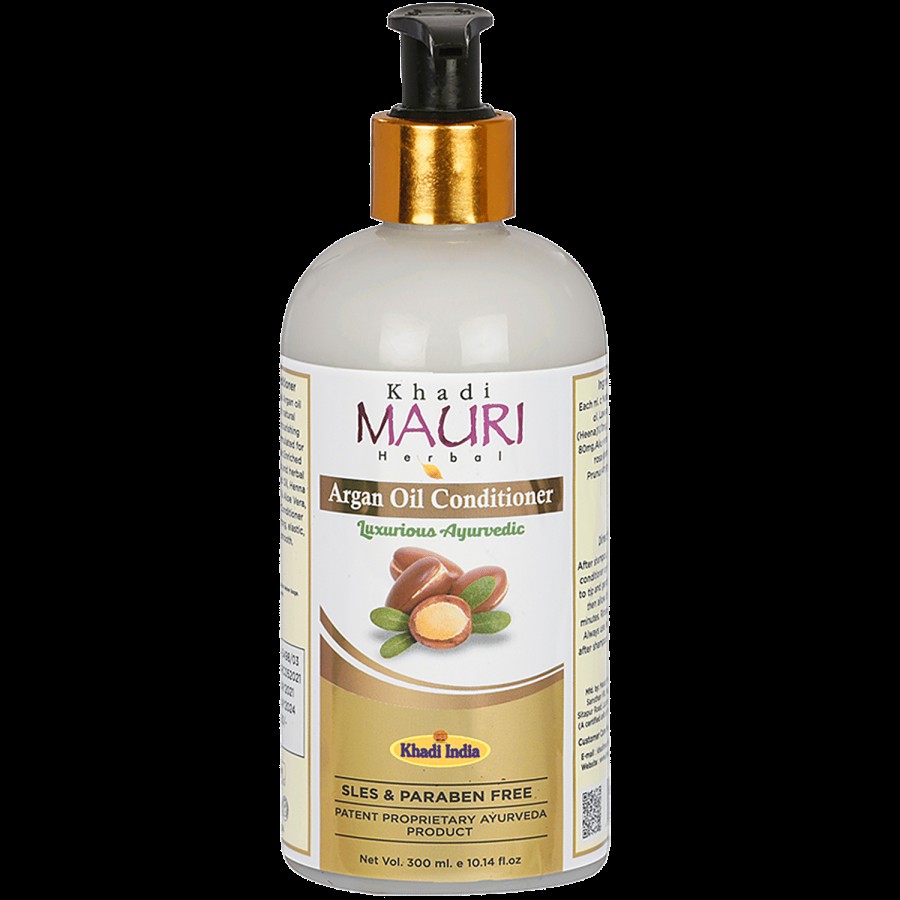 Khadi Mauri Argan Oil Conditioner - Hair Nourisher & Stimulator