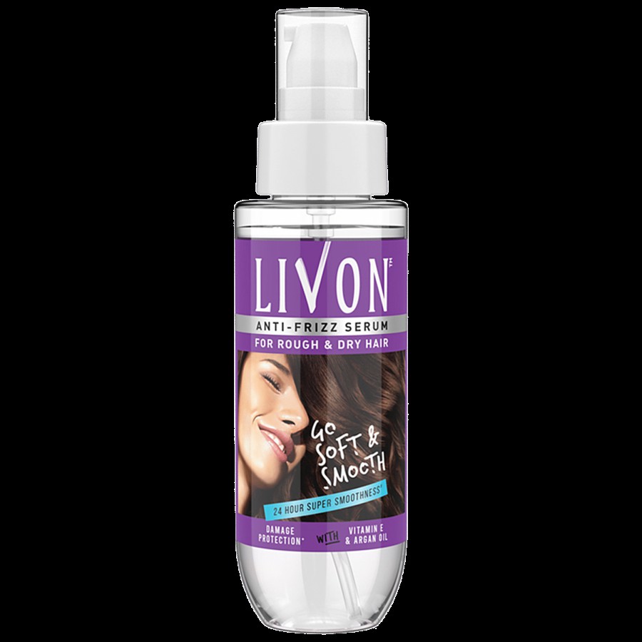 Livon Serum Anti-frizz Serum - For Rough & Dry Hair