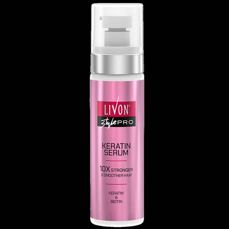 Livon Style Pro Keratin Serum - With Biotin