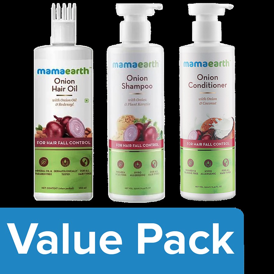 Mamaearth Anti Hairfall Kit