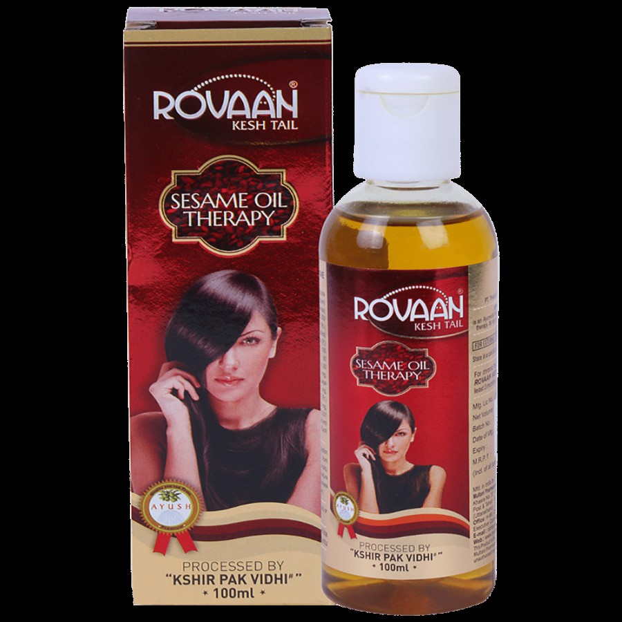 Multani Rovaan Kesh Tail - Sesame Oil Therapy