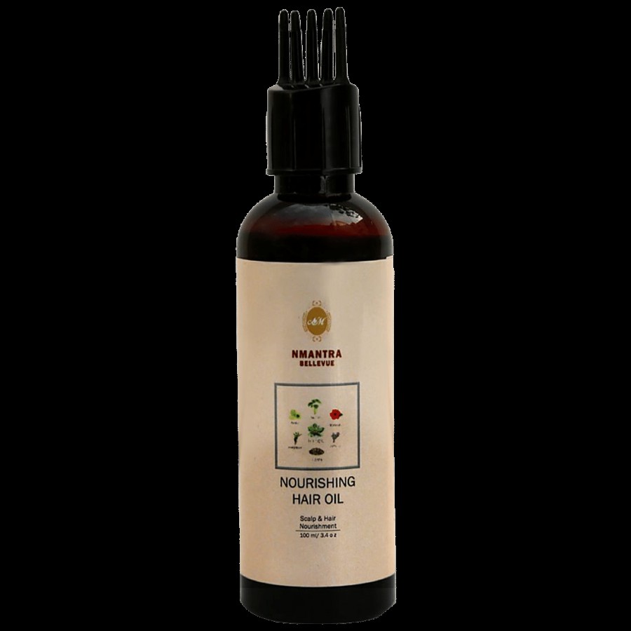 NMantra Bellevue Nourishing Hair Oil - For Scalp Strength