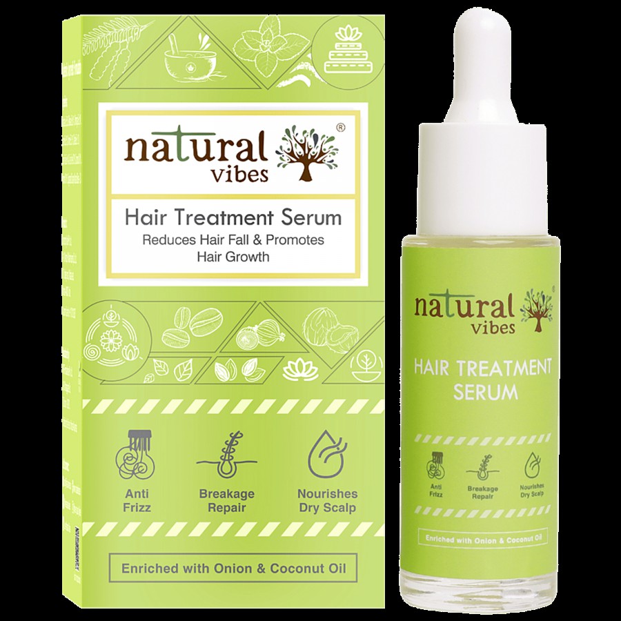 Natural Vibes Hair Treatment Serum - Reduces Hair Fall