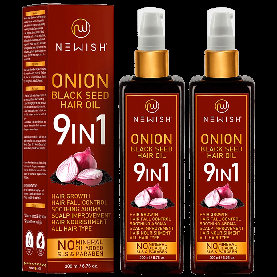 Newish Hair Oil - With Onion