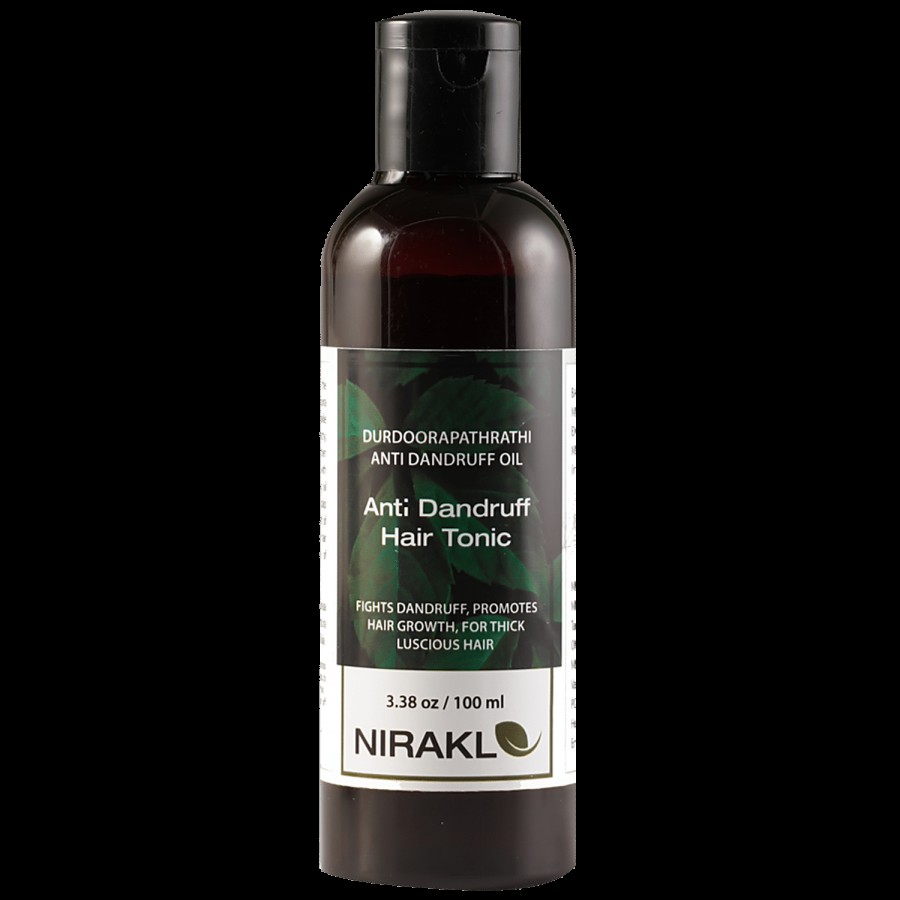 Nirakle Durdoorapathradi Anti Dandruff Oil - Anti Dandruff Hair Tonic