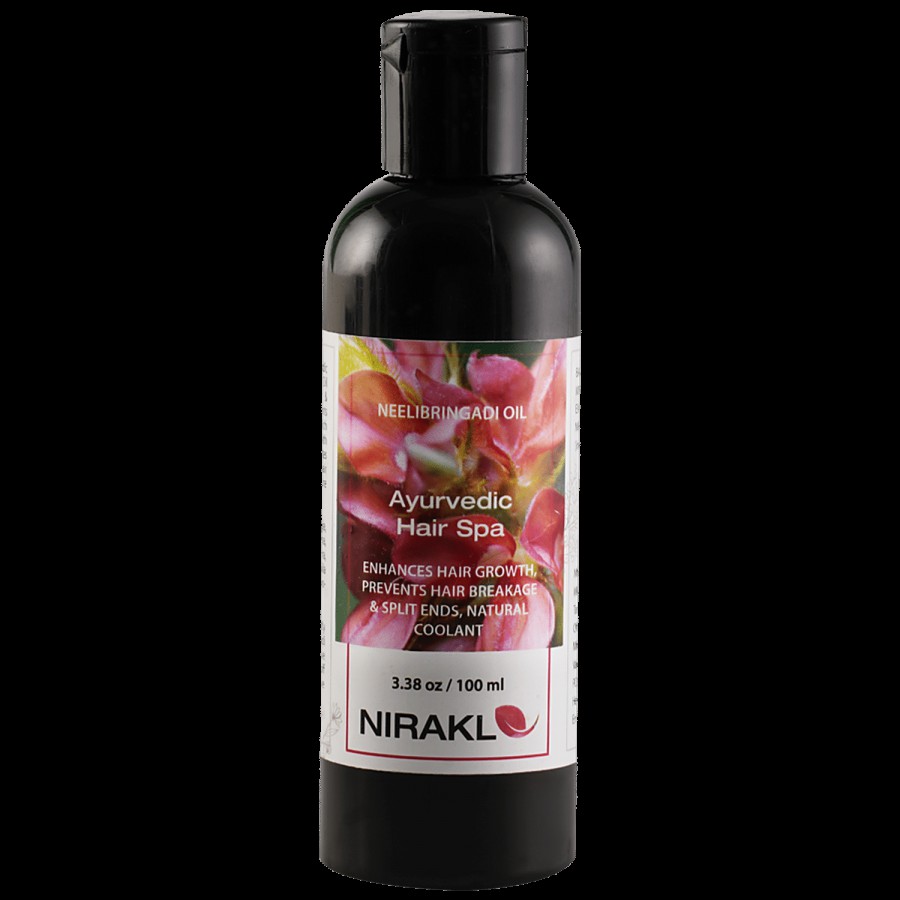 Nirakle Neelibringadi Hair Oil - Ayurvedic Hair Spa