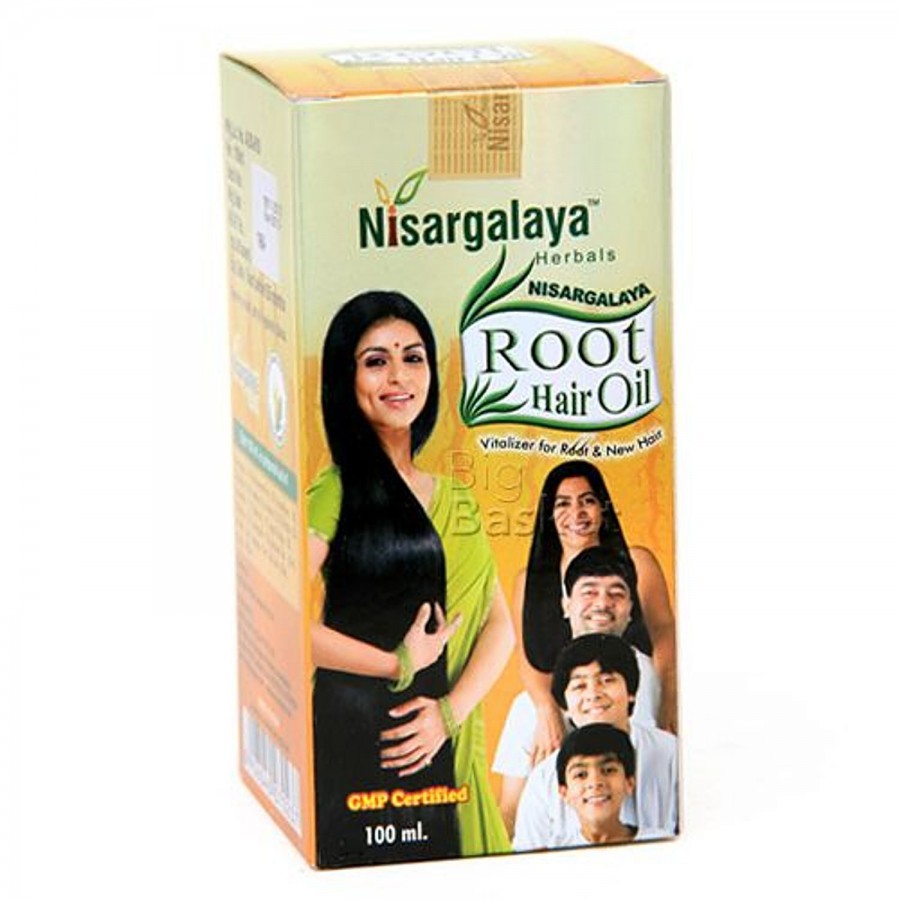 Nisargalaya Herbals Root Hair Oil - Vitalizer For Root & New Hair