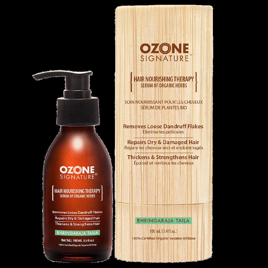 OZONE Signature Bhringaraja Taila - Ayurvedic Hair Serum