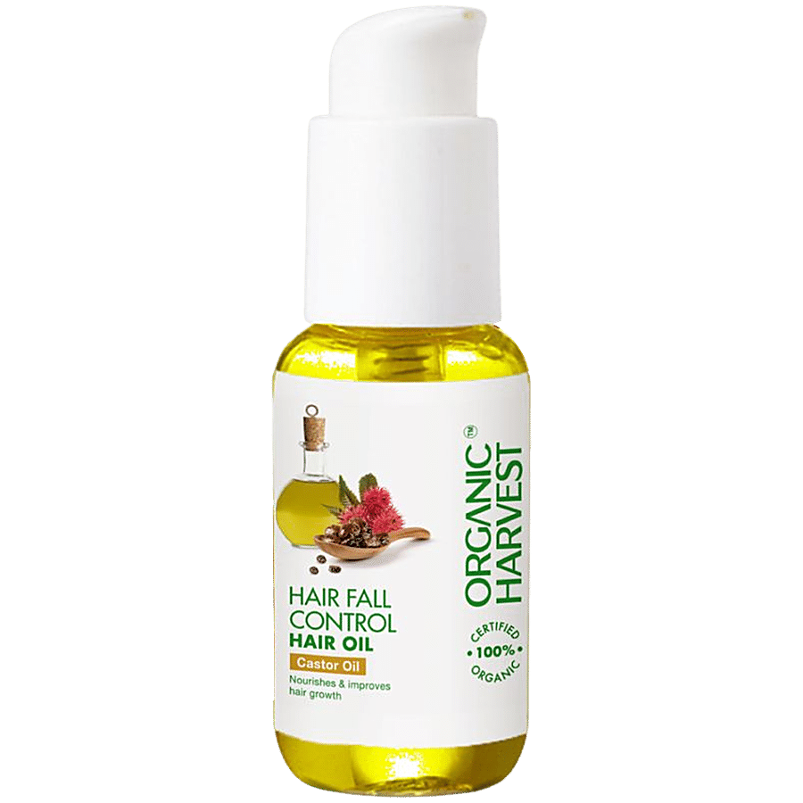 Organic Harvest Hair Oil - For Hair Fall Control