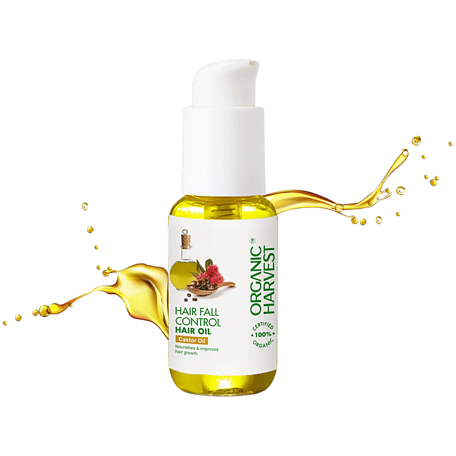 Organic Harvest Hair Oil - For Hair Fall Control