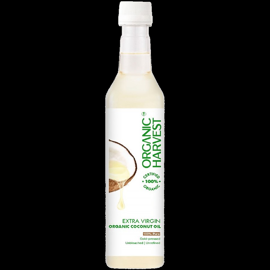 Organic Harvest Extra Virgin Coconut Oil - Cold Pressed