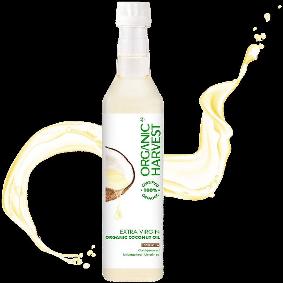 Organic Harvest Extra Virgin Coconut Oil - Cold Pressed