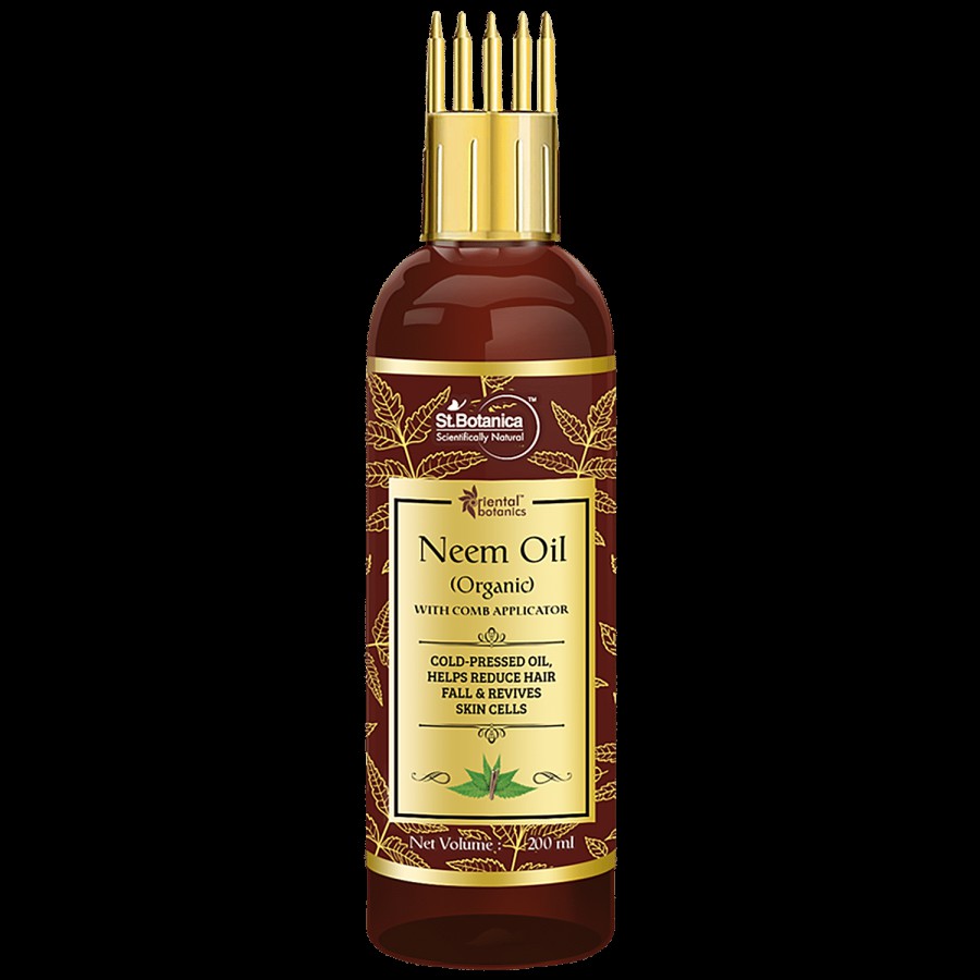 Oriental Botanics Organic Neem Oil - For Hair & Skin Care