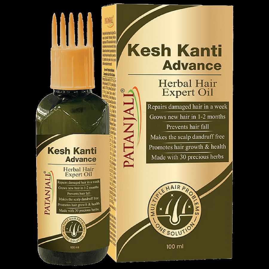 Patanjali Kesh Kanti Advance Expert Hair Oil - Bhringraj