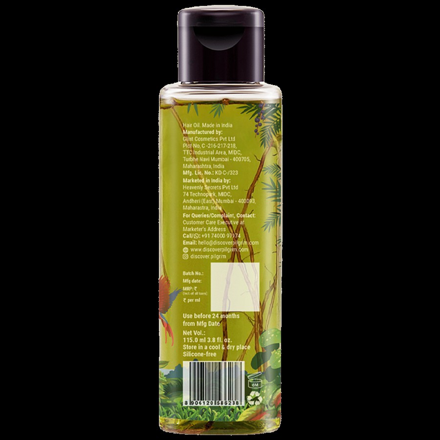 Pilgrim Patua Strengthening Hair Oil - With Argan & Avocado Oil