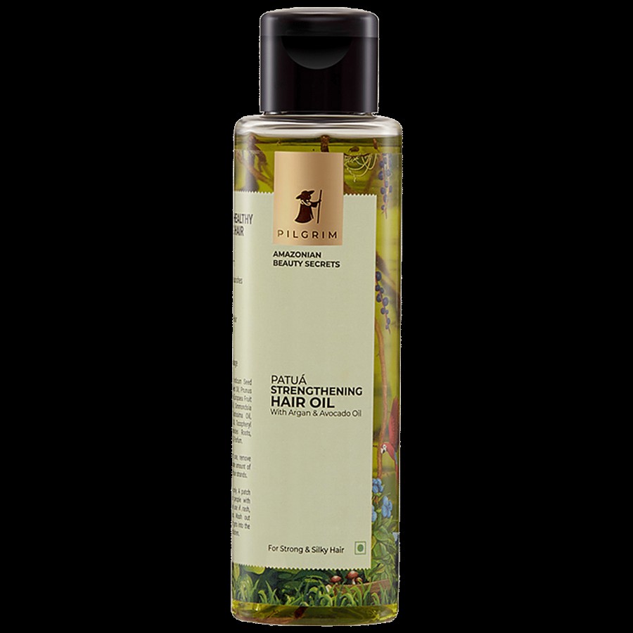 Pilgrim Patua Strengthening Hair Oil - With Argan & Avocado Oil