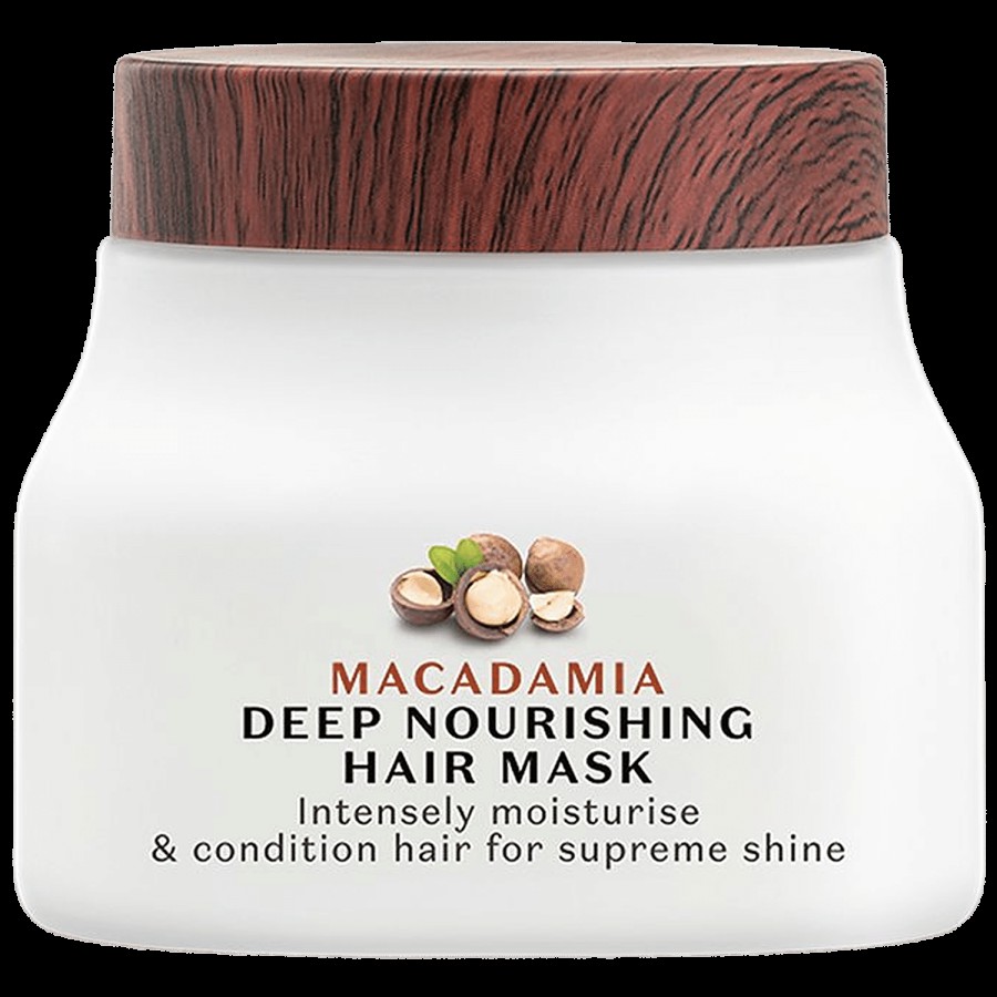 PureSense Macadamia Deep Nourishing Hair Mask - Moisturises & Conditions Hair