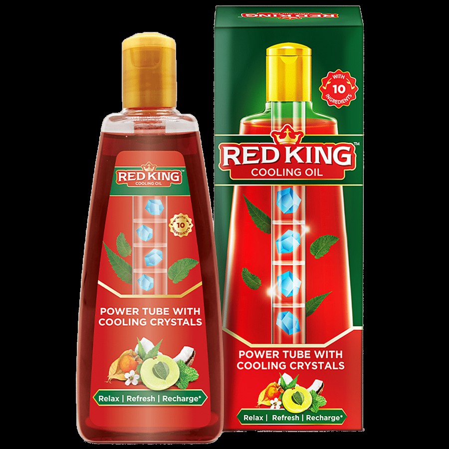 Red King Cooling Oil - Relieves Body Aches