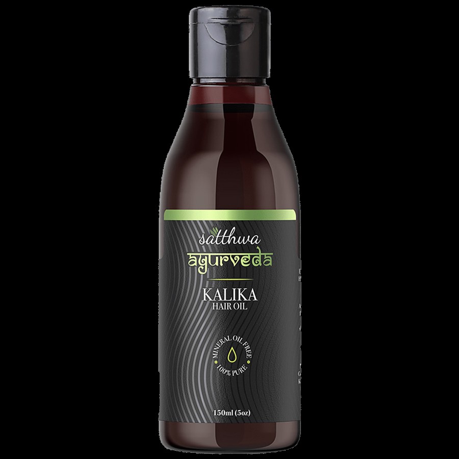 Satthwa Kalika Hair Oil - Make Your Hair Naturally Darker