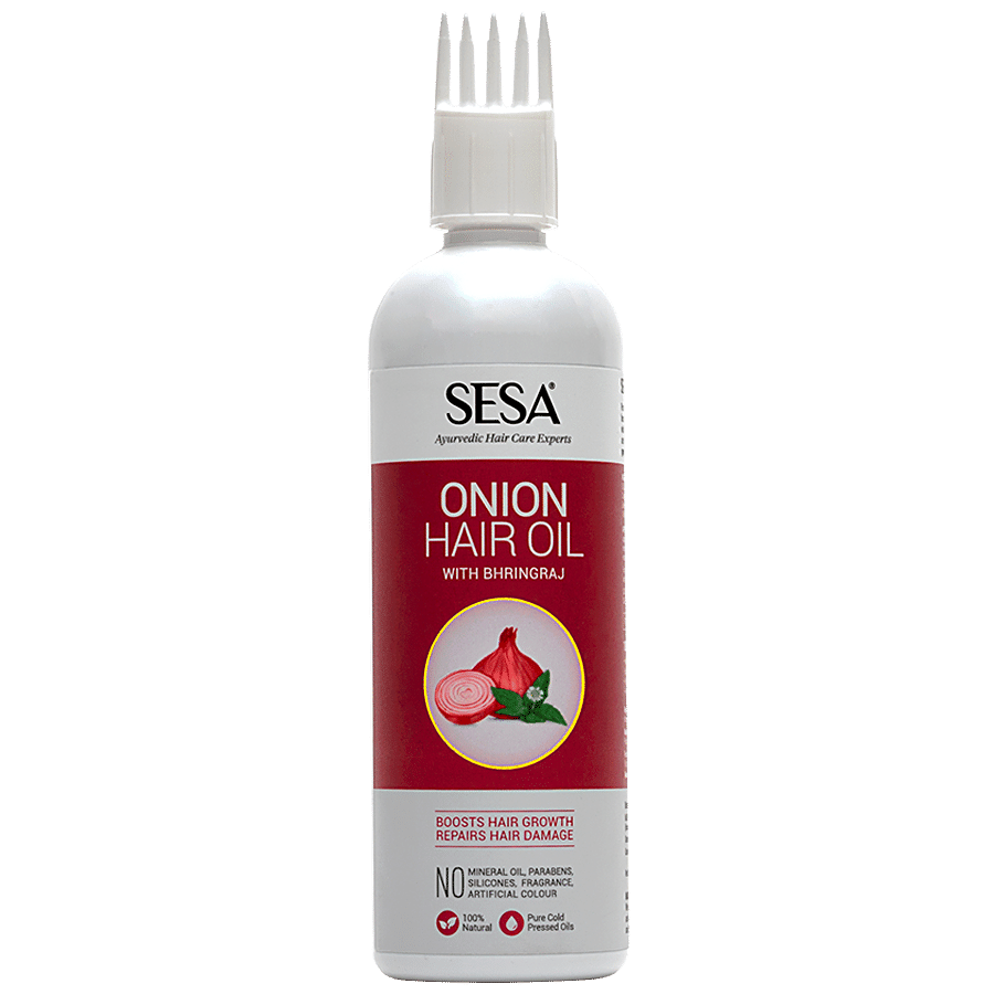 Sesa Onion Hair Oil With Bhringraj - Boosts Growth