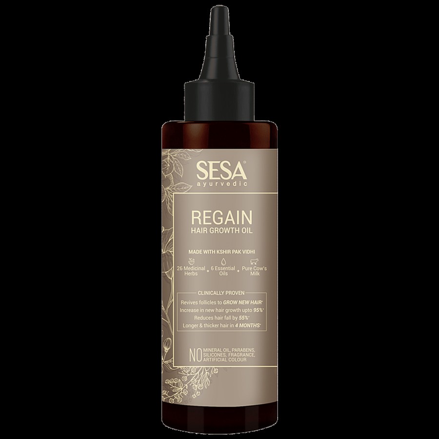 Sesa Ayurvedic Regain 2 Step Hair Growth Kit - Reduces Hairfall