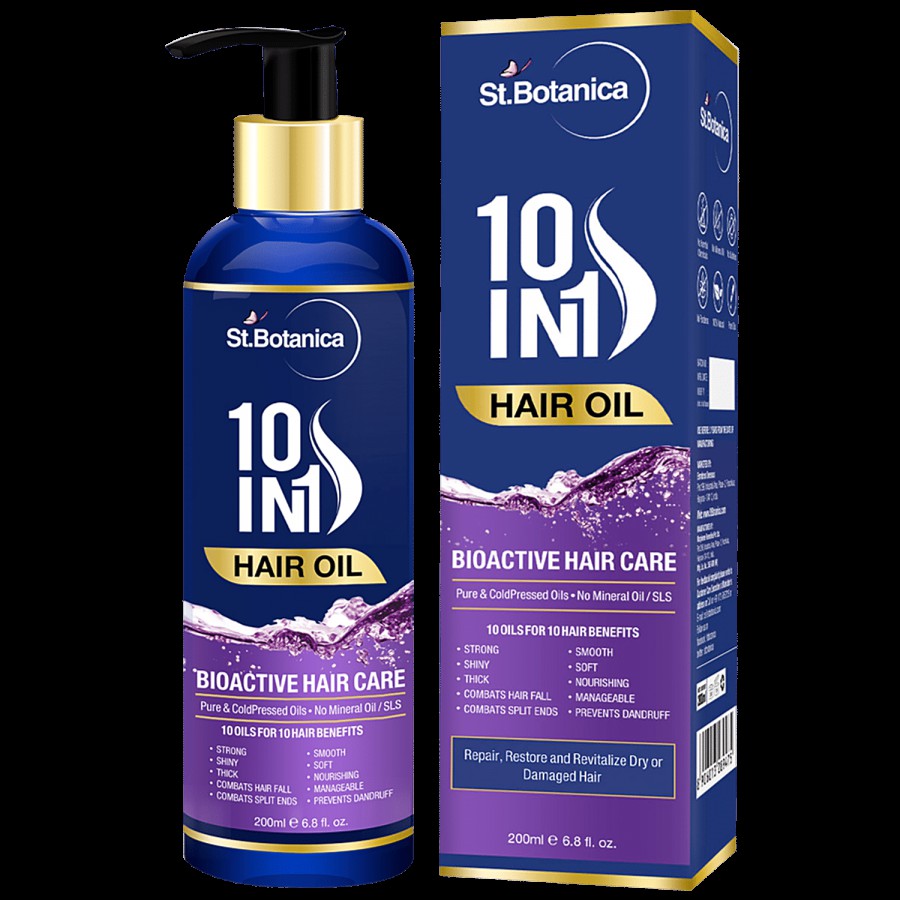 StBotanica 10-in-1 Hair Oil - Bioactive Haircare