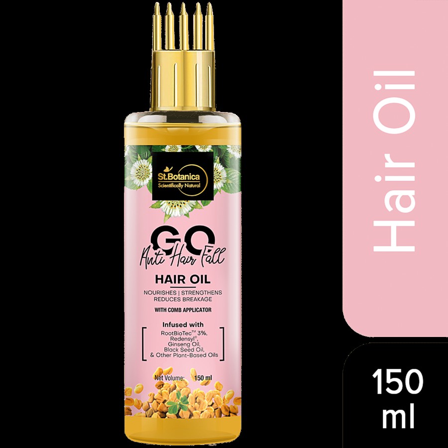 StBotanica GO Mineral Anti Hair Fall Oil - RootBiotec 3%