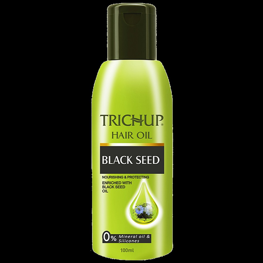 Trichup Black Seed Hair Oil - Provides Nourishment & Protection