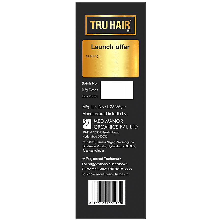 Tru Hair Ayurvedic Oil