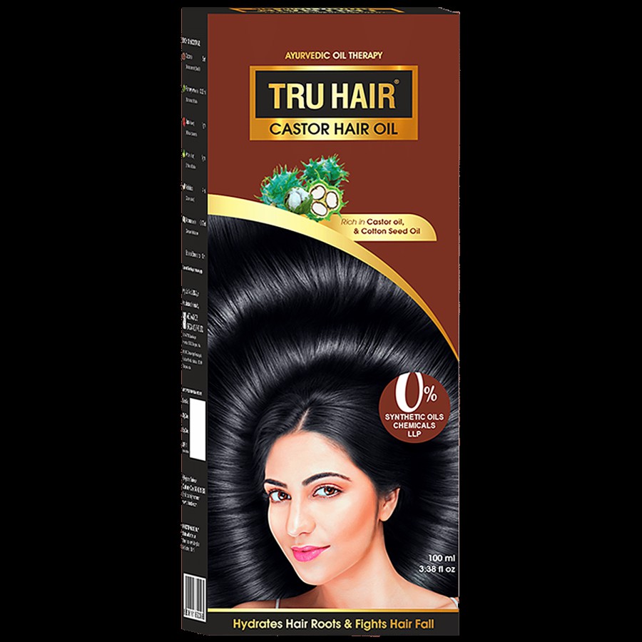 Tru Hair Castor Hair Oil