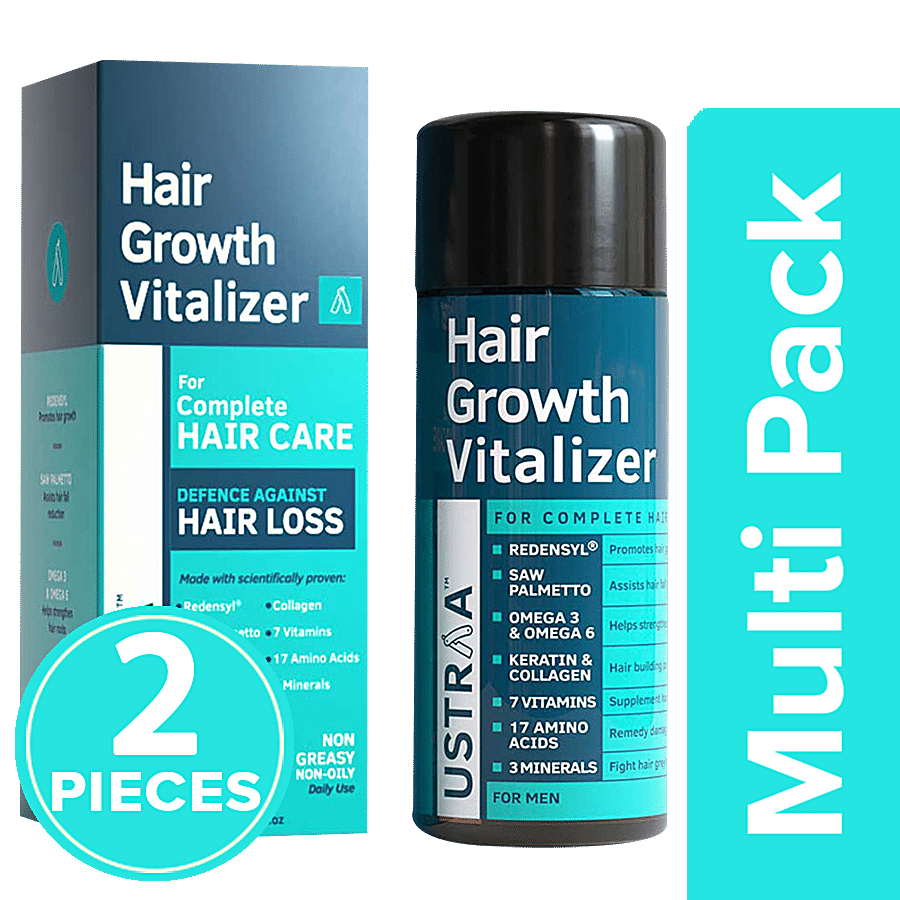 Ustraa Hair Growth Vitalizer - Hair Loss Defence & Complete Care