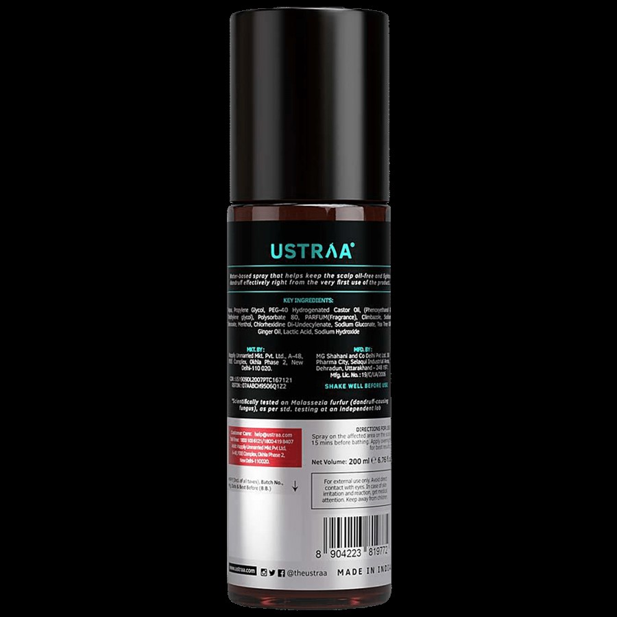 Ustraa Hair Serum - Anti Dandruff