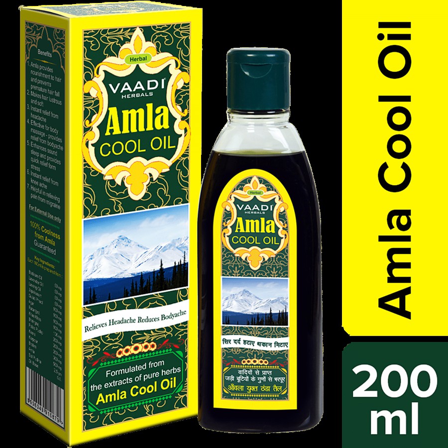 Vaadi Herbals Amla Cool Oil - Pure Herbs