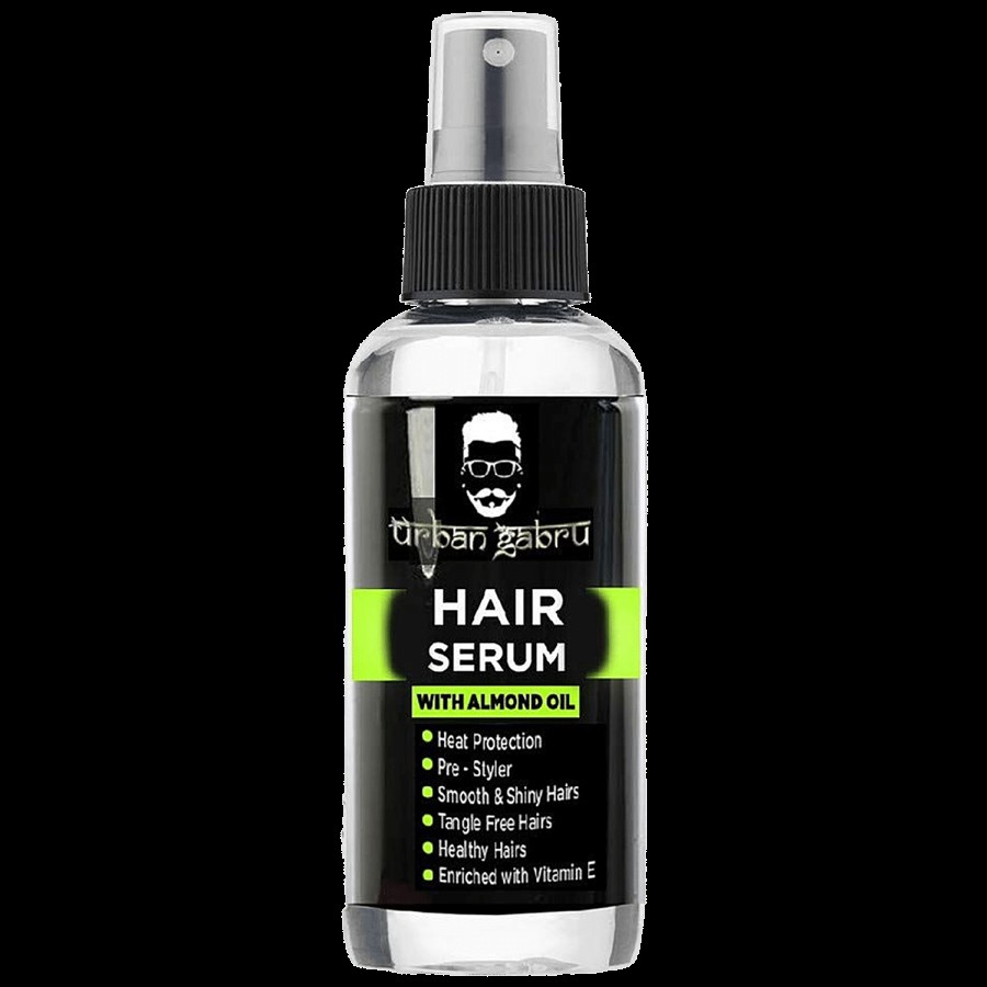 urban gabru Hair Serum With Almond Oil For Men And Women