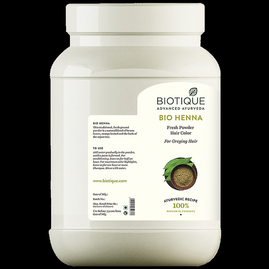 BIOTIQUE Bio Henna Leaf Powder