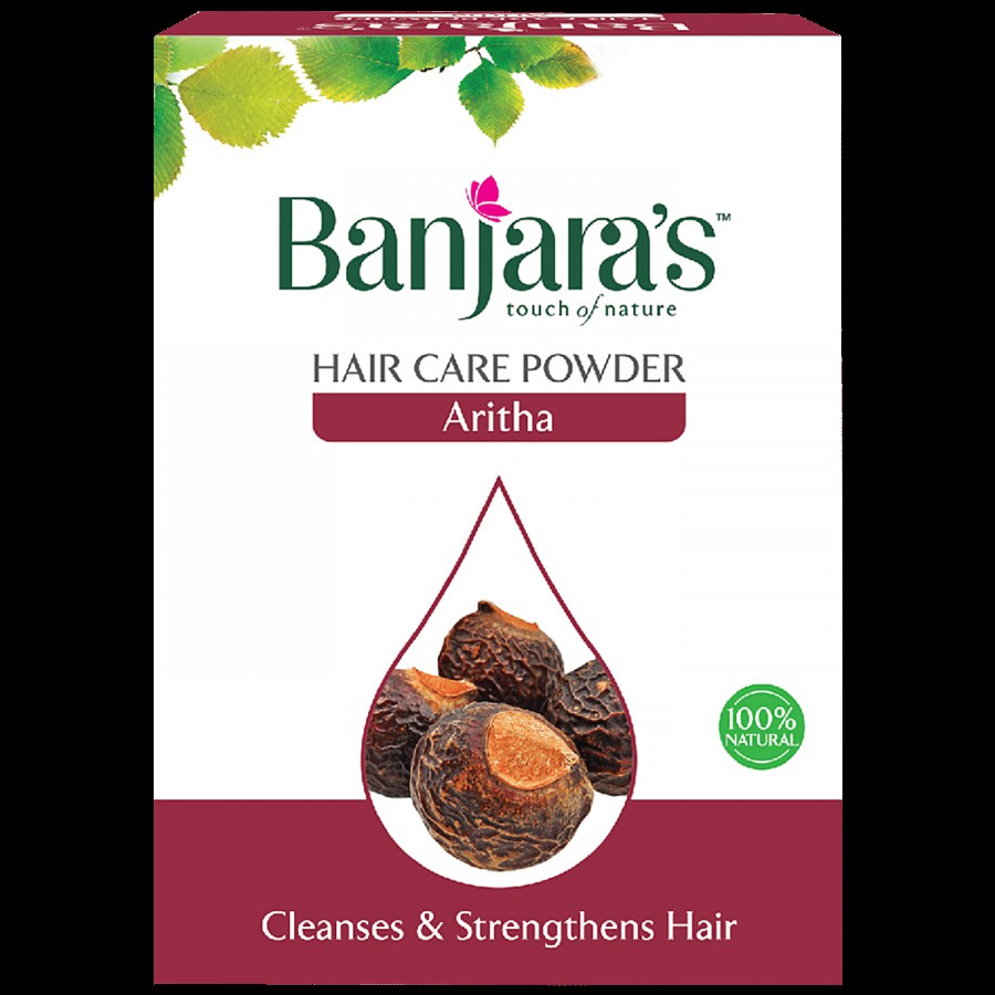 Banjara's Aritha Hair Care Powder - Pure Herb