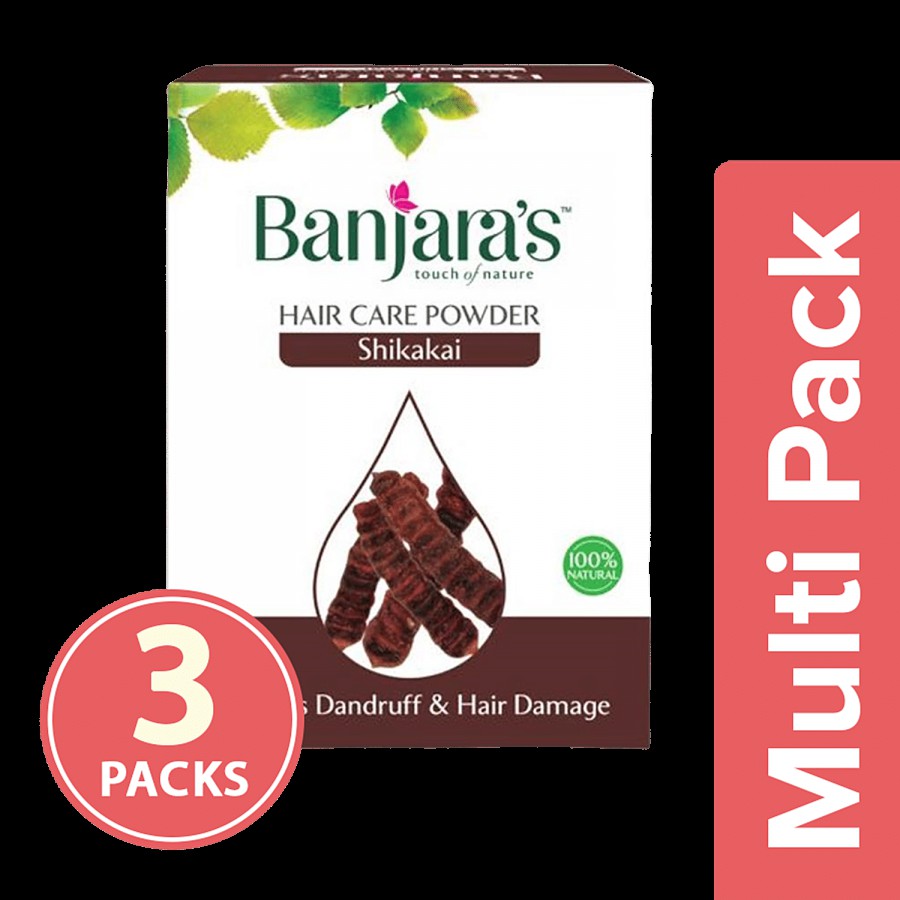 Banjara's Shikakai Hair Care Powder - Pure Herb