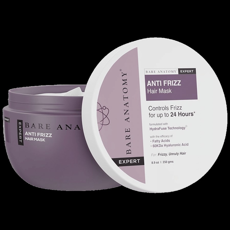 Bare Anatomy Expert Anti Frizz Hair Mask - For Dry & Frizzy Texture