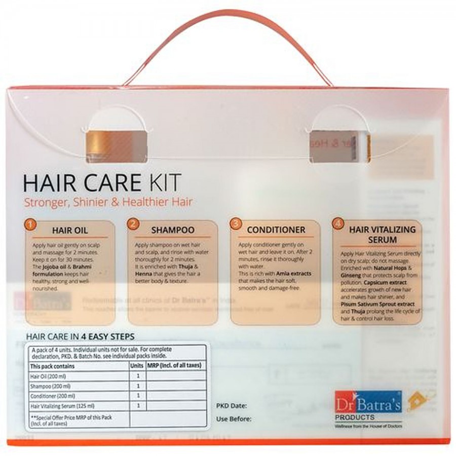 Dr Batra's  Hair Care Kit - Stronger