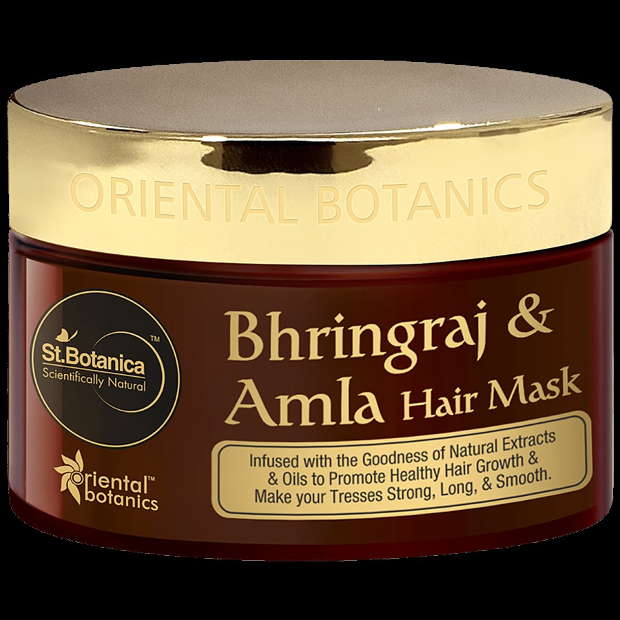 Oriental Botanics Bhringraj & Amla Hair Mask - For Long