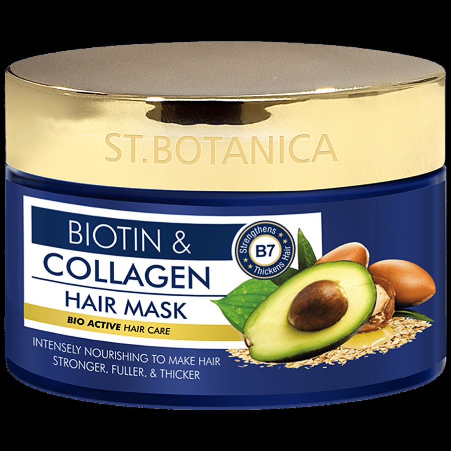 StBotanica Biotin & Collagen Hair Mask - Bio Active