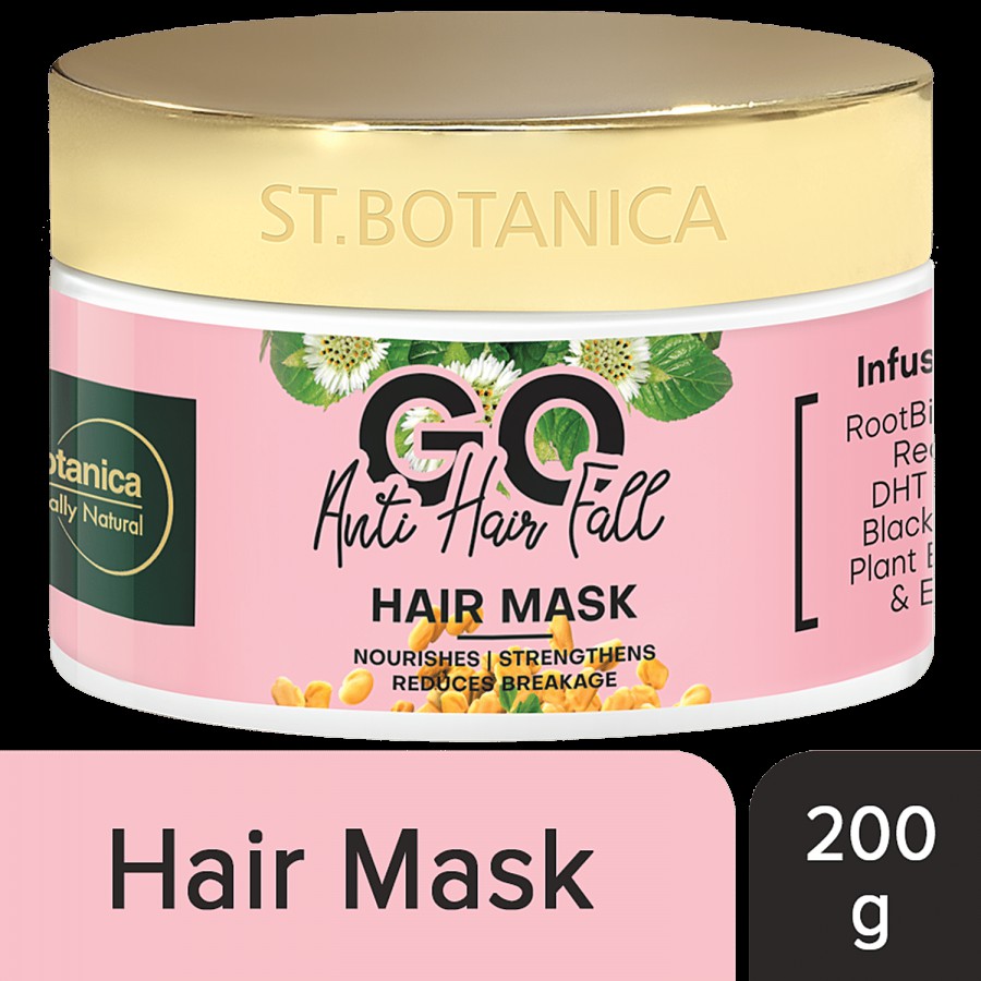 StBotanica GO Anti Hair Fall Hair Mask - Infused With RootBioTec 3%