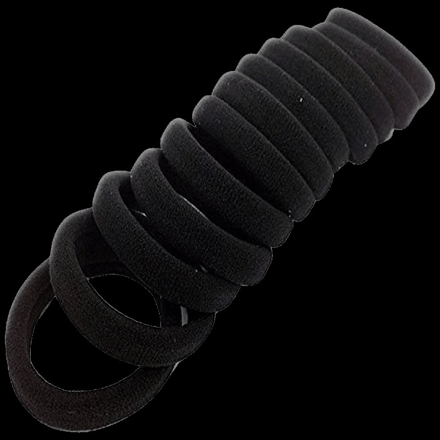 CS Beauty Hair Tie/Rubber Band - Black