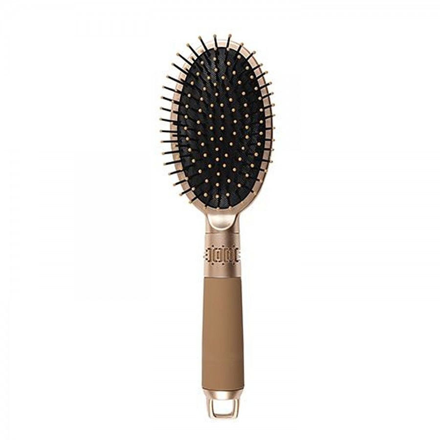 DP Paddle Brush Comb For Girls - Golden