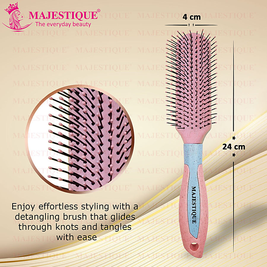 MAJESTIQUE Hair Brush - Soft Bristles