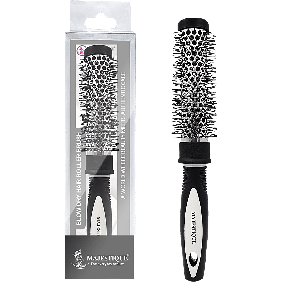 MAJESTIQUE Roller Blow Dry Hair Brush - Small