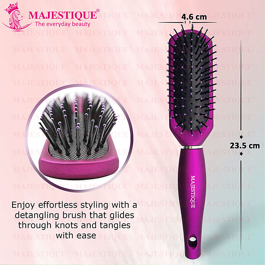 MAJESTIQUE Styling Hair Brush - Purple Series