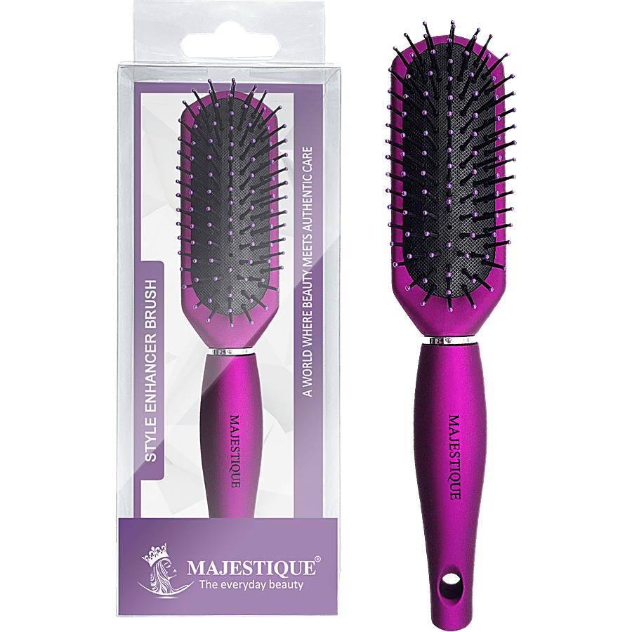 MAJESTIQUE Styling Hair Brush - Purple Series